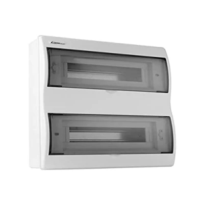 Afbeelding van ELEKTRO PLAST Verdeelkast Rn 24 (N+PE) AP modules opbouw zekeringkast Rn24 7.5 IP40 0608, blauw