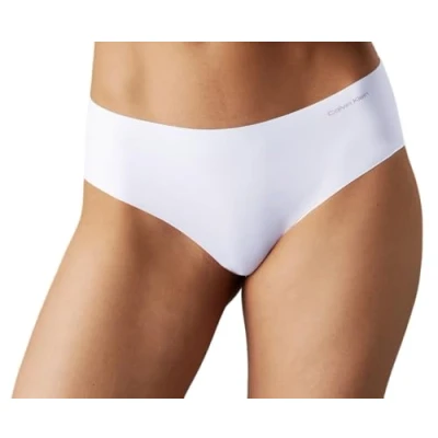 Afbeelding van Calvin Klein Dames Hipster 3Pk 000QD3559E Hipster, Wit (Wit W/Licht Caramel Logo (3)), L, L