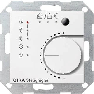 Afbeelding van Gira kamerthermostaat wit glanzend knx 210003
