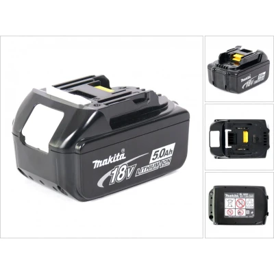 Afbeelding van Makita BL 1850 Li Ion accu 18V 5.0 Ah ( 196672 8 )