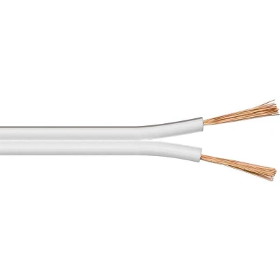 Afbeelding van Luidspreker kabel (CCA) 2x 1,50mm² / wit 100 meter