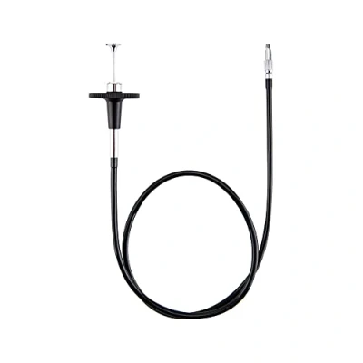 Afbeelding van JJC 70cm/27.6&quot; Zwarte Mechanische Sluiter Release Kabel met Bulb Lock voor Fujifilm Sony Leica Olympus Panasonic &amp; andere Camera&#039;s Schroef Gat Knop