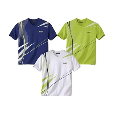 Afbeelding van ATLAS FOR MEN Set van 3 T shirts Running M