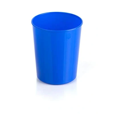 Afbeelding van Kimmel Mok drinkbeker beker onbreekbaar stapelbaar herbruikbaar 180 ml, kunststof, blauw