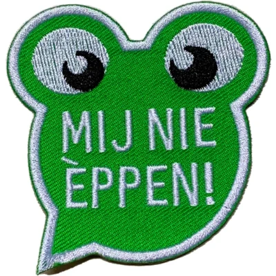 Afbeelding van Fjesta© Oeteldonk embleem Mij nie éppen!
