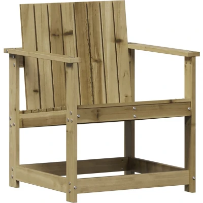 Afbeelding van Tuinstoel 62x55x77 cm gempregneerd grenenhout