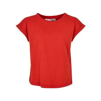 Afbeelding van Urban Classics Extended Shoulder Tshirt basic voor kinderen, Maat: 122/128, Hugered