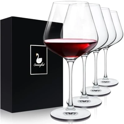 Afbeelding van Swanfort Rode Wijn Glas Set 4