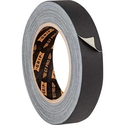 Afbeelding van GRIP Eventbasics GT PRO Stoffen tape, 25 mm x m, zwart