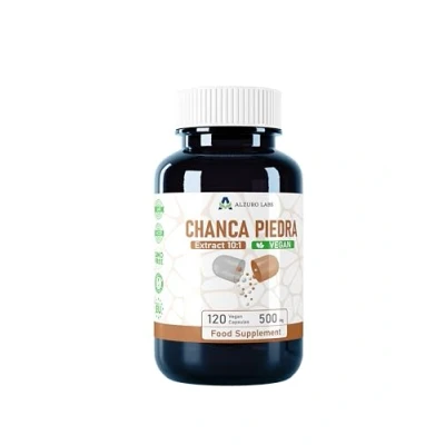 Afbeelding van Alzuro Labs Chanca Piedra 5.000 mg equivalent (500 10:1 extract) 120 veganistische capsules 4 maanden voorraad laboratoriumgetest GMP gecertificeerd voedingssupplement