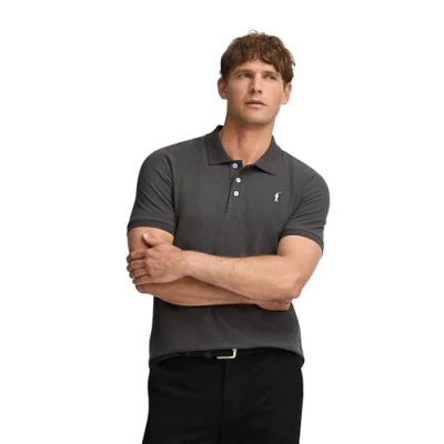 Afbeelding van Polo Club Regular FIT Ninogoal B P MC Poloshirt, Heren, Maat: XL, Asphalt