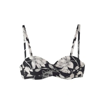 Afbeelding van s.Oliver Bikinitop, Dames, Maat: 40xB, Olive creme bedruckt