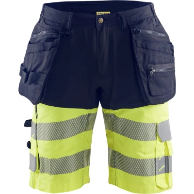 Afbeelding van Blaklader High Vis short 1596 1811 Marine/High Geel