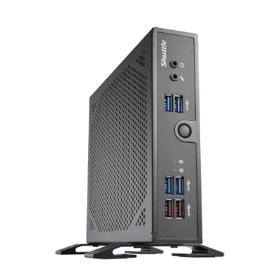 Afbeelding van Shuttle XPC slim Barebone DS50U5, i5 1335U, 2x LAN (1x 2.5Gbit ,1x 1Gbit), 1xCOM,1xHDMI,1xDP, 1x VGA