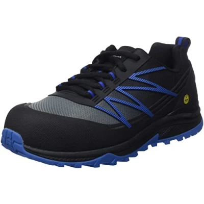 Afbeelding van Skechers Puxal ESD Composite Safey Toe Shoe Veiligheidsschoenen voor heren, Zwart Blauw, 44 EU