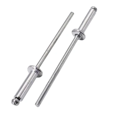 Afbeelding van SKIR&#039;CO (500 stuks) Aluminium blindklinknagels 3,0 x 16 mm, stalen doorn, popklinknagels, koepelkop, DIN 7337 klinknagels