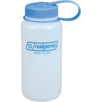 Afbeelding van Nalgene Opslagdozen HDPE fles loop top, wit, 0,5 liter