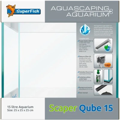 Afbeelding van Superfish Scaper Qube 15