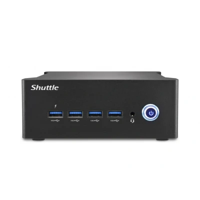 Afbeelding van Shuttle Nano PC NT10H9, Intel Core Ultra 9 185H, Arc graphics, 2xHDMI, 2xUSB 4.0 (DP), 2x2.5Gbit LAN, incl. VESA, 24/7 pe