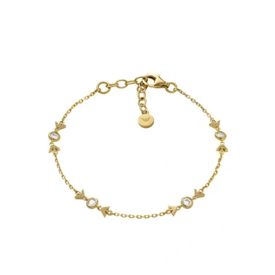 Afbeelding van Emporio Armani EG3619710 Dames Armband 19cm Goudkleurig