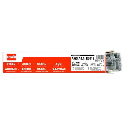 Afbeelding van Telwin Rutiel Laselektroden E 6013 Ø 2,0 x 300 mm 227 Stuks