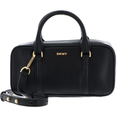 Afbeelding van DKNY Aggie Handtas, Dames, Maat: One Size, Black/gold