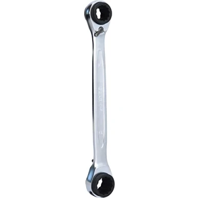 Afbeelding van KS Tools 503.4546 4in1 GEARplus Dubbele ratelringsleutel, omschakelbaar, 16x19 17x18mm