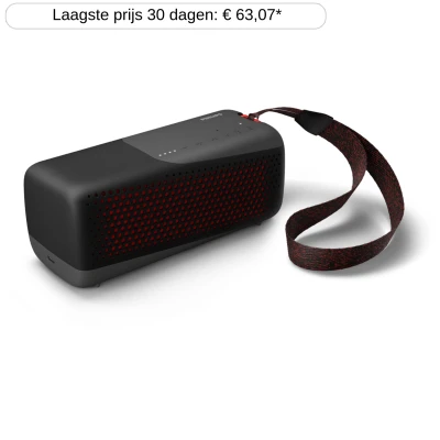 Afbeelding van Philips TAS4807 Draagbare Bluetooth Speaker Zwart