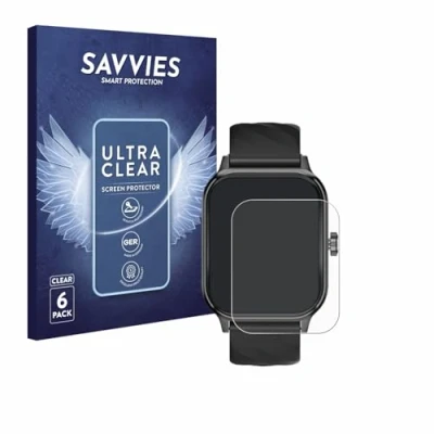 Afbeelding van Savvies Screenprotector voor Marsyu U9 2.1&quot; Folie Beschermfolie transparant (6 Stuks)