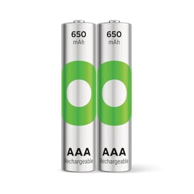 Afbeelding van GP Batteries ReCyko Oplaadbare AAA batterij (potlood) NiMH 650 mAh 1.2 V 2 stuk(s)