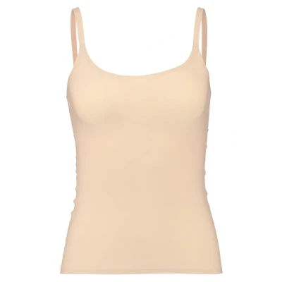 Afbeelding van Chantelle Softstretch TOP MIT SPAGHETTITRÄGERN Hemd, Dames, Maat: 3XL/4XL, Nude