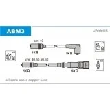 Afbeelding van Bougiekabelset JANMOR ABM3