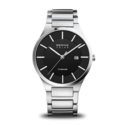 Afbeelding van BERING herenhorloge Solar Movement titanium Collection met en saffierglas 15239 772