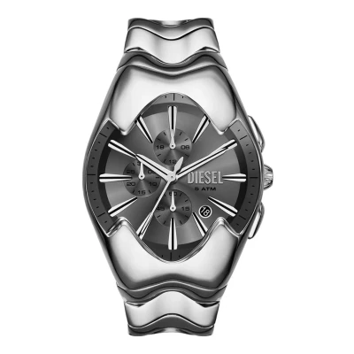 Afbeelding van Diesel Heren horloge zilverkleurig met band