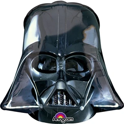 Afbeelding van S/SHAPE:Darth Vader Helmet Bla