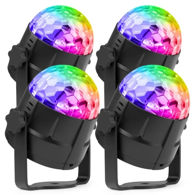Afbeelding van Fuzzix discolampenset met 4x Tornado