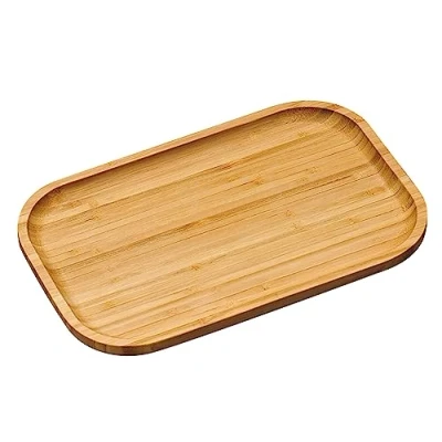 Afbeelding van Kesper Serveerplank 30,5 x 20 2 cm van bamboe, bruin,