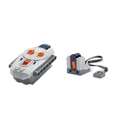Afbeelding van Technik Power Functions Set, afstandsbediening motor ontvanger batterijbox 8885 8884