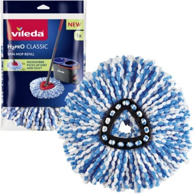 Afbeelding van 6x Vileda H2Pro Spin Mop Vervanging