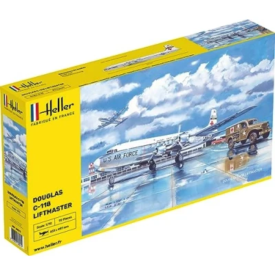 Afbeelding van 1:72 Heller 80317 C 118 LIFTMASTER Plane Plastic Modelbouwpakket