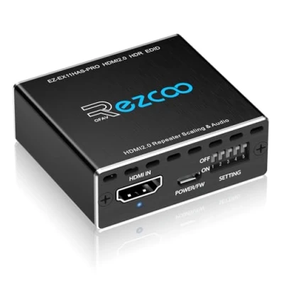 Afbeelding van HDMI 2.0 Audio Extractor 4 K 60Hz PS5 1080P 120Hz 4:4: HDCP 2.2 CEC D olby visie HDR de embed SPDIF Optische 5.1CH 3.5mm stereo L/R Breakout Digitale Decoder EDID Management Scaler