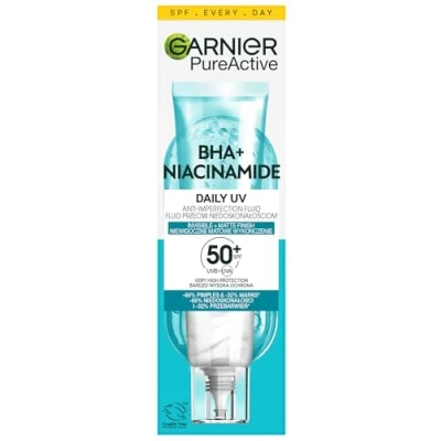 Afbeelding van Garnier, Gezichtsserum, Bha + Niacinamide Dag Gezichtsvloeistof 40Ml (40 ml)