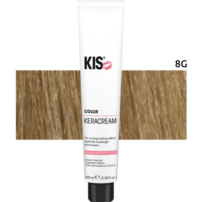 Afbeelding van KIS KeraCream Color Haarverf 100ml 8 G