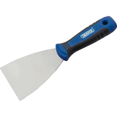 Afbeelding van Draper Tools 731F/SG Soft Grip Vulmes 75 mm Blauw