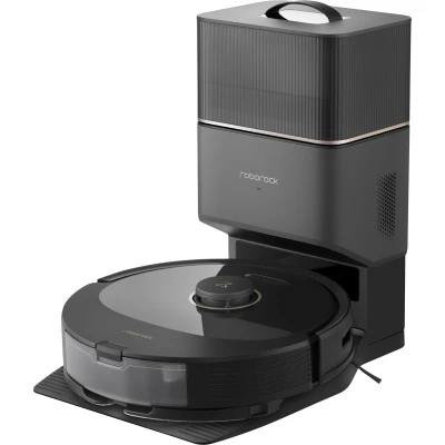 Afbeelding van Roborock Q8 Max+ Robotstofzuigers Zwart DuoRoller Obstakel vermijden met Oplaad/afvalstation