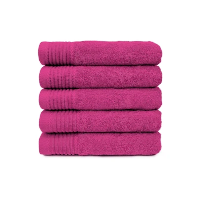 Afbeelding van 5 x The One Towelling handdoek 70x140 Magenta