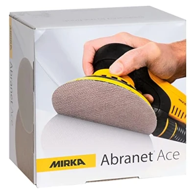 Afbeelding van Mirka Abranet Ø 125mm Schuurnet Velcro P400 (50 Stuks)