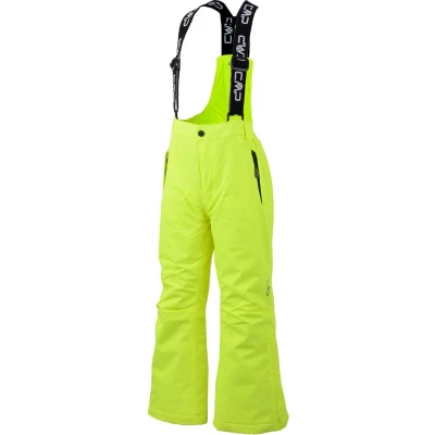 Afbeelding van CMP KID Salopette Unisex Skibroek voor kinderen, Maat: 176, Yellow fluo