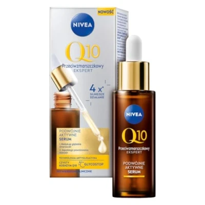 Afbeelding van NIVEA, Gezichtsserum, Q10 Anti Rimpel Expert Dubbelwerkend Gezichtsserum 30ml (30 ml)