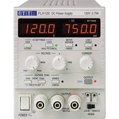 Afbeelding van Aim TTi PLH120 Labvoeding, regelbaar 0 120 V 0.75 A 90 W Aantal uitgangen: 1 x